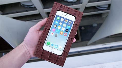 iphone 6 drop test techrax|Can a Chocolate Bar Protect an iPhone 6S from 100 FT Drop .